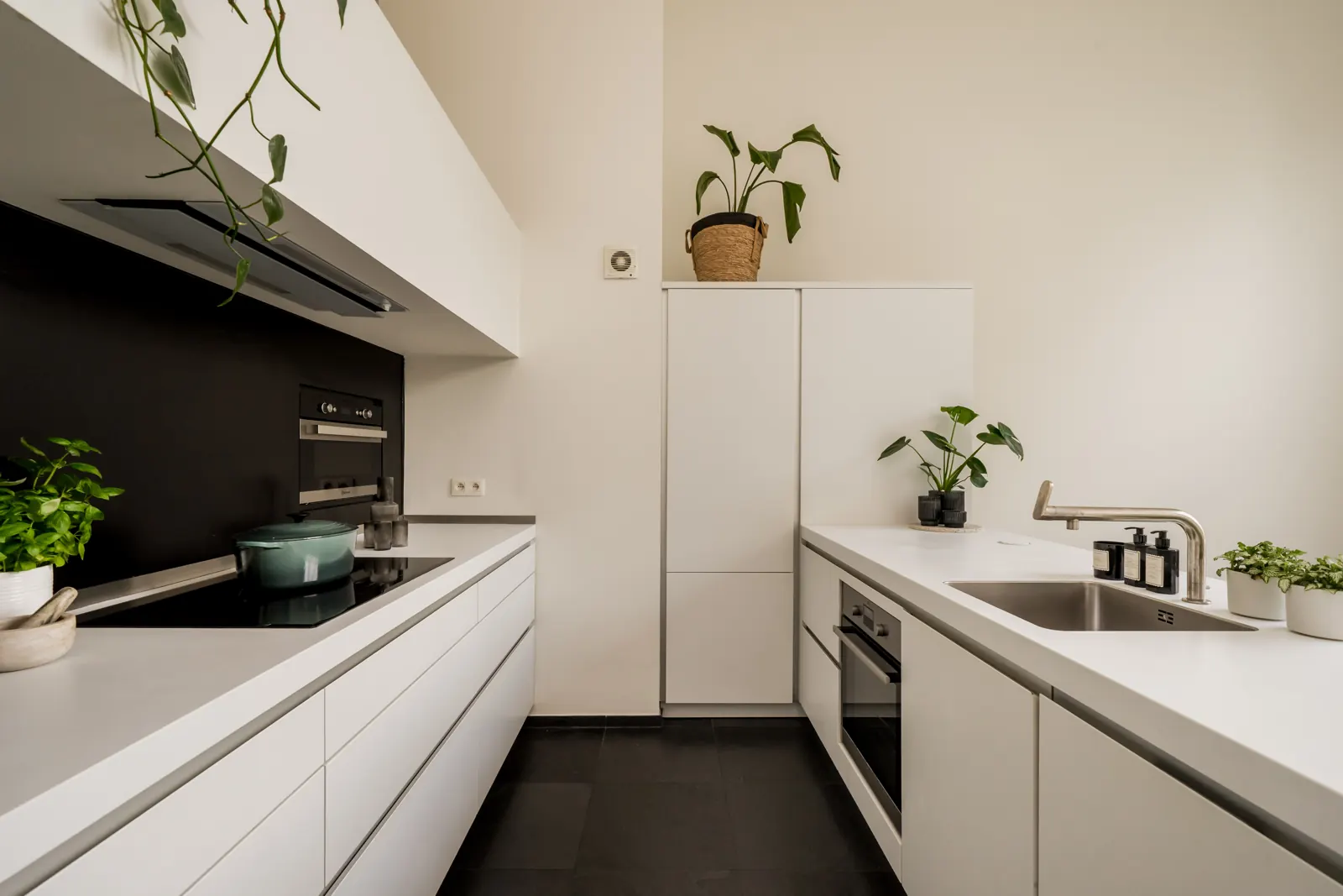 De open keuken
